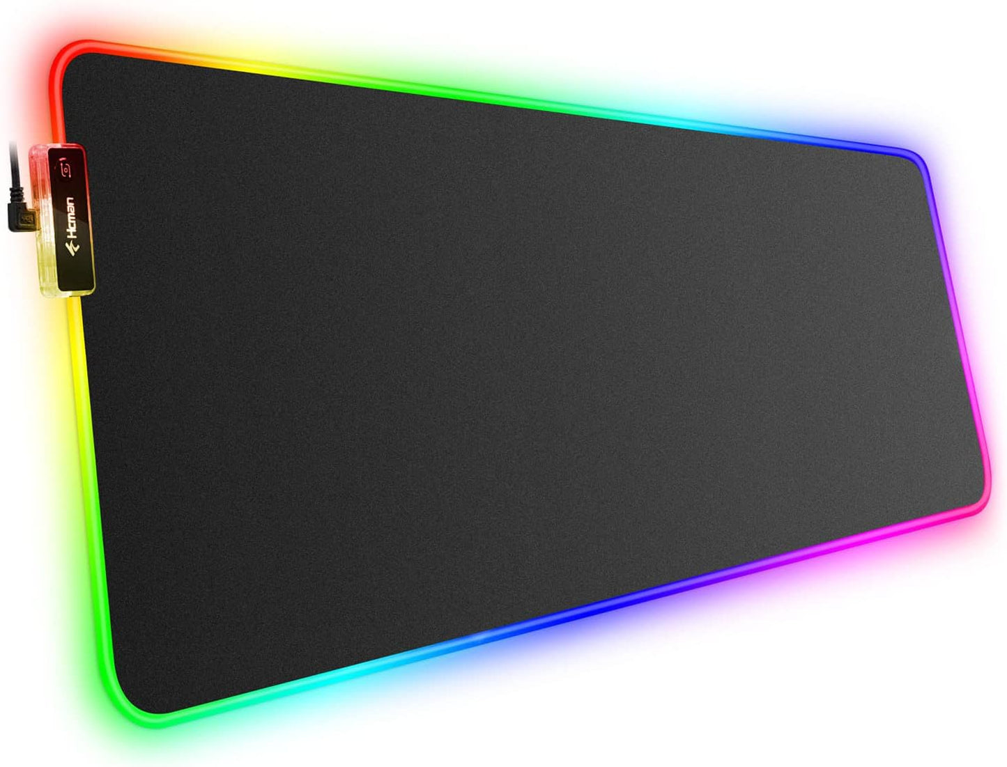 XXL LED Gaming Mouse Pad, Non-Slip Base