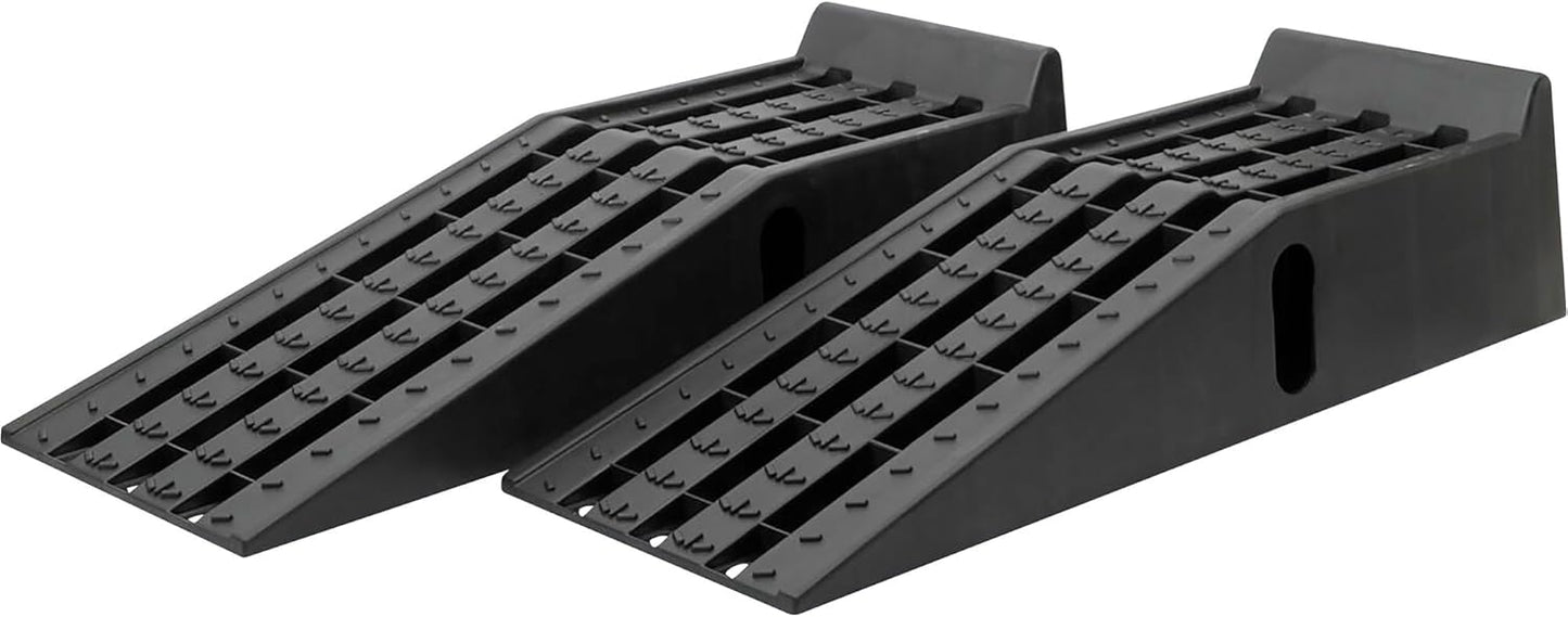 Ironton 12,000-Lb. GVW Poly Car Ramp Set for Heavy Vehicles