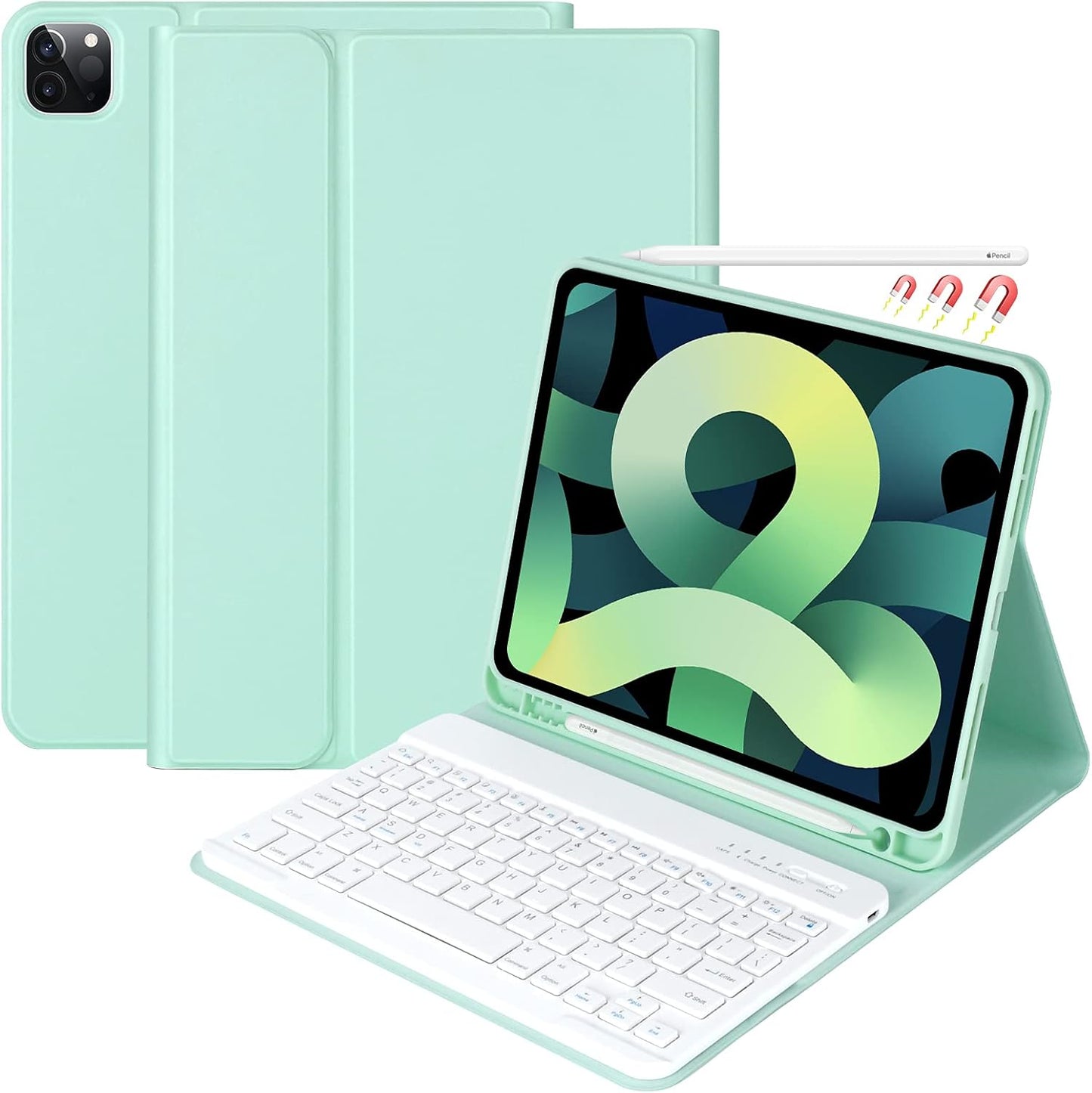 Magnetic Detachable Keyboard Case for iPad Air 11 inch 2025