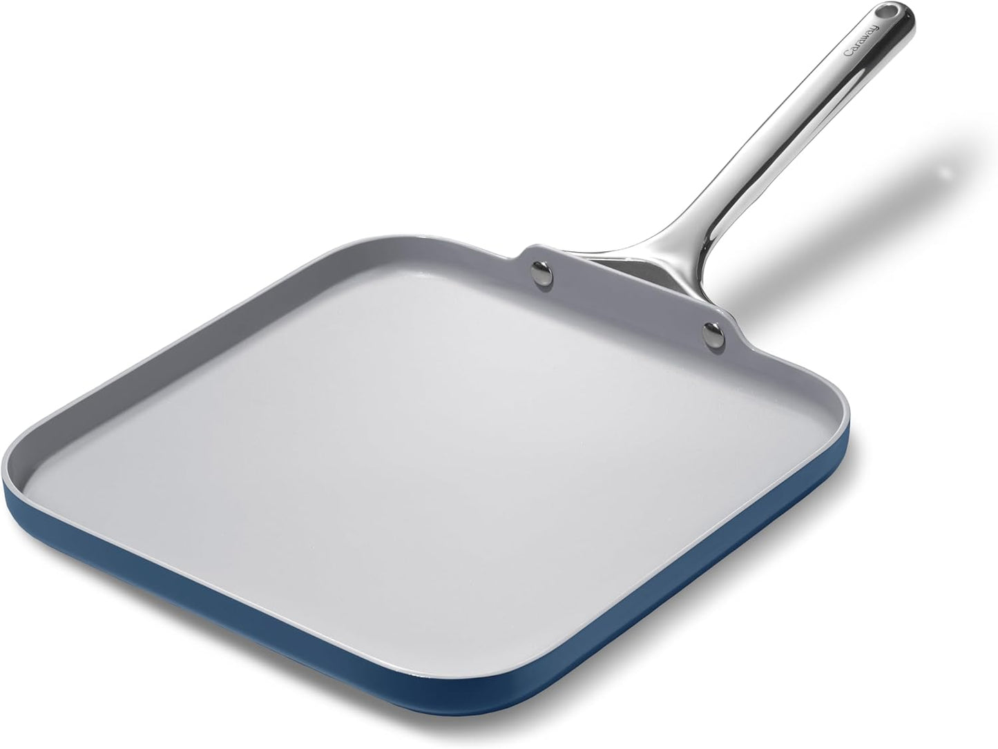 Caraway Square Griddle Pan - Non-Stick Ceramic Cooking Essential