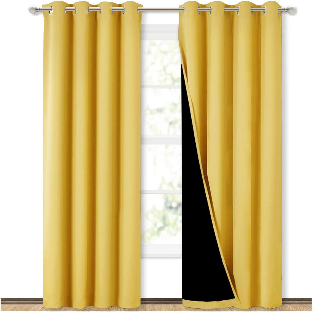 NICETOWN Blackout Window Curtain Panels for Nursery and Home