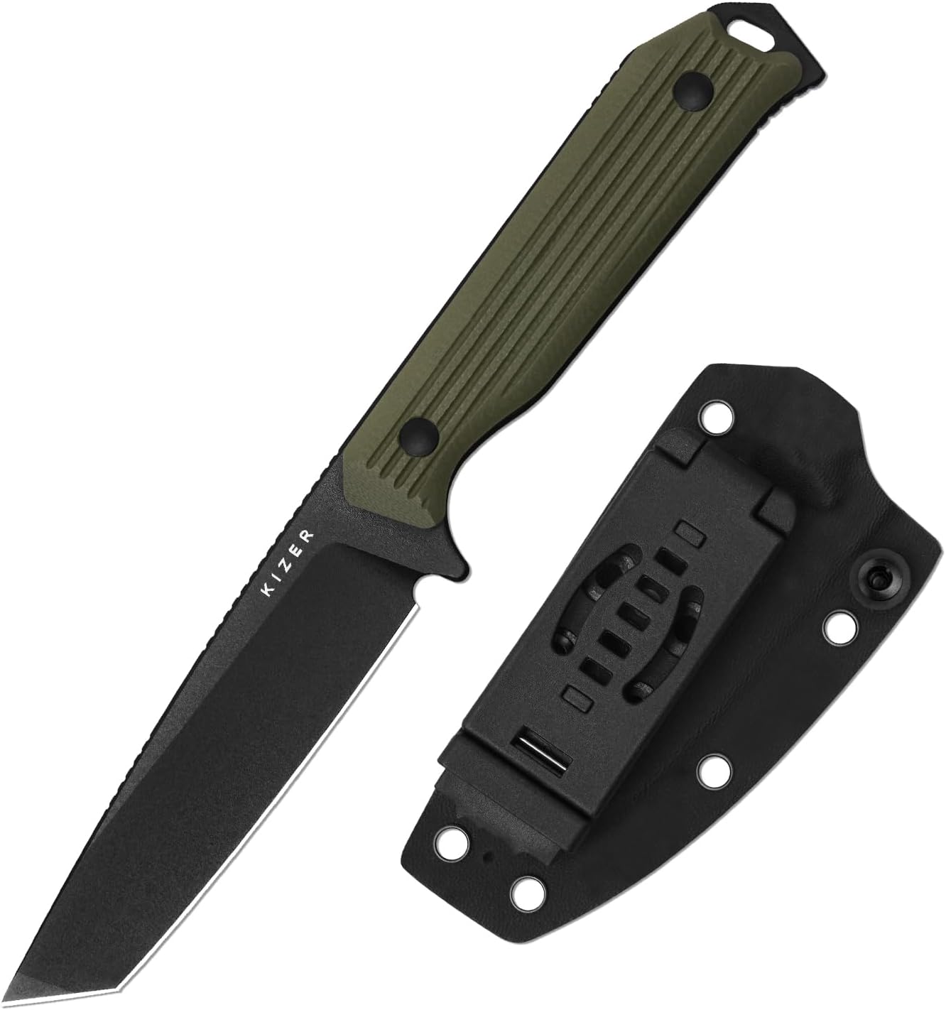Kizer Begleiter Fix Fixed Blade Knife for Hunting and EDC