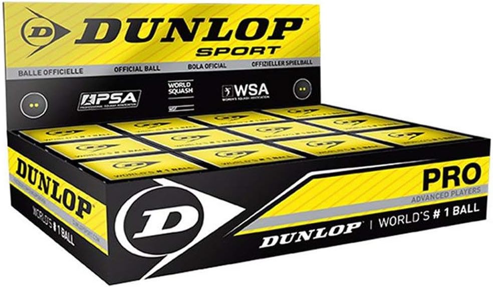 Dunlop Sports Pro XX Squash Ball - Official WSF Competition Ball