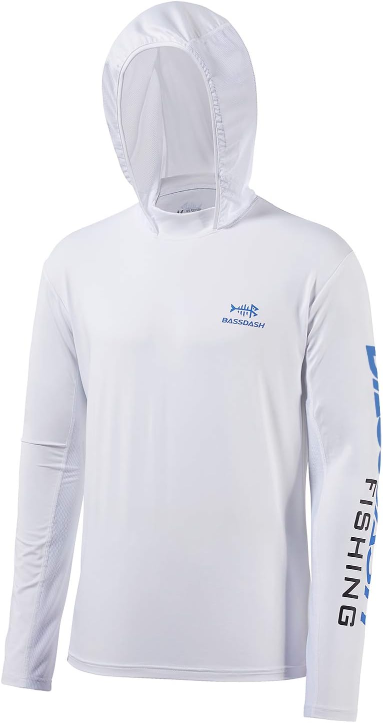 Bassdash Men's UV Sun Protection Fishing Hoodie