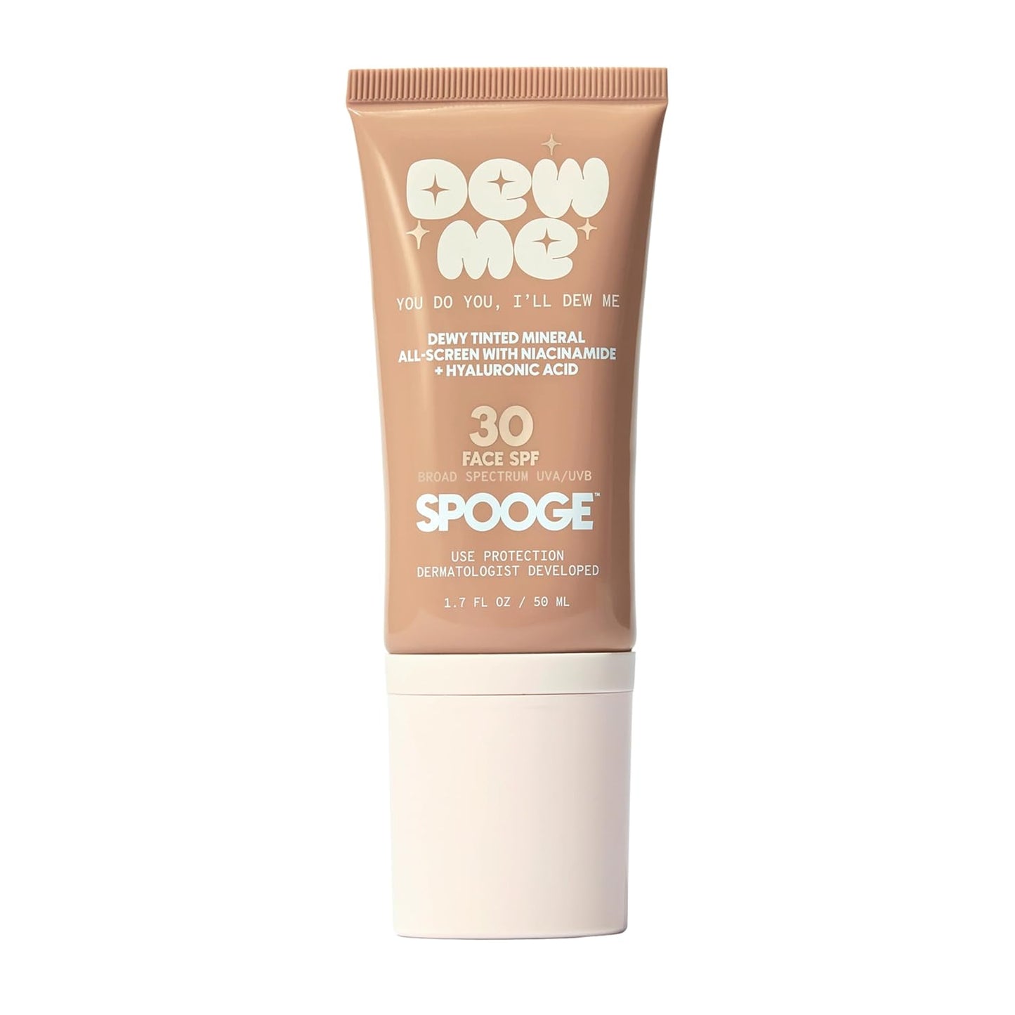 Dew Me Mineral All-Screen Tinted SPF 30 Sunscreen for Radiance