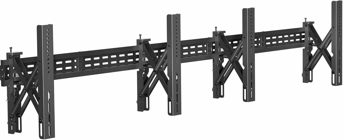 VIVO Pop-Out Steel Video Wall Mount for 2 TVs 37 to 65 in