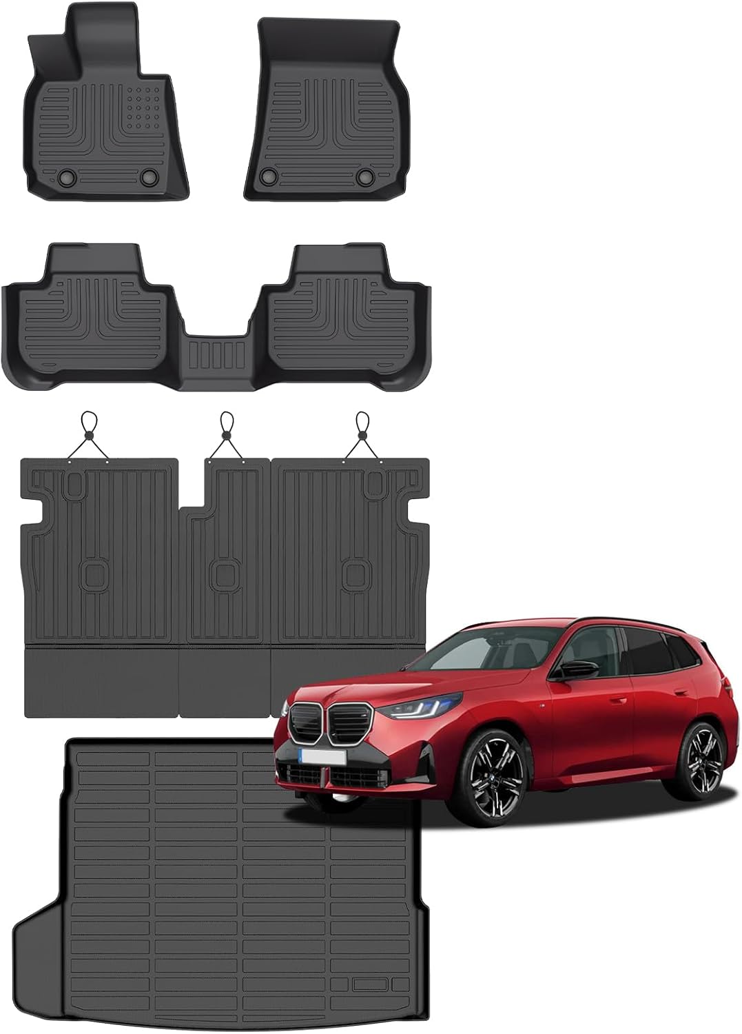 Custom Fit All Weather Floor Mats for BMW X3 2025 2026