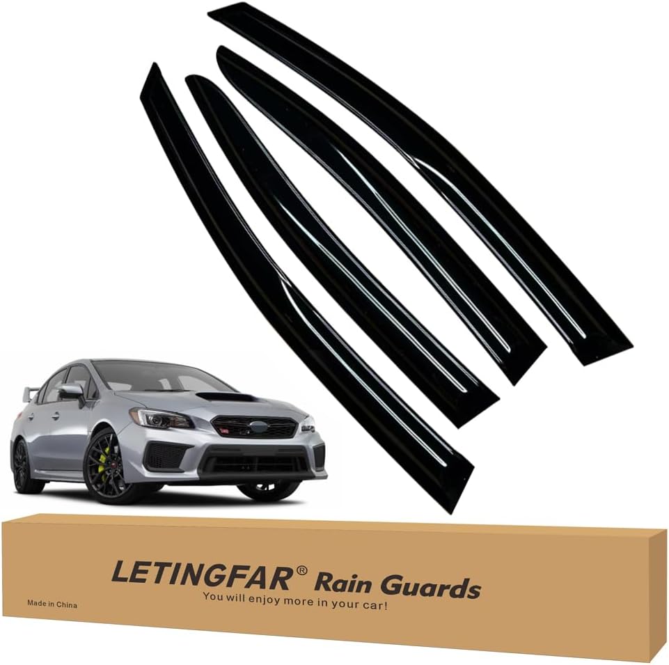Window Visors Rain Guards for Subaru WRX 2015-2021 Accessories