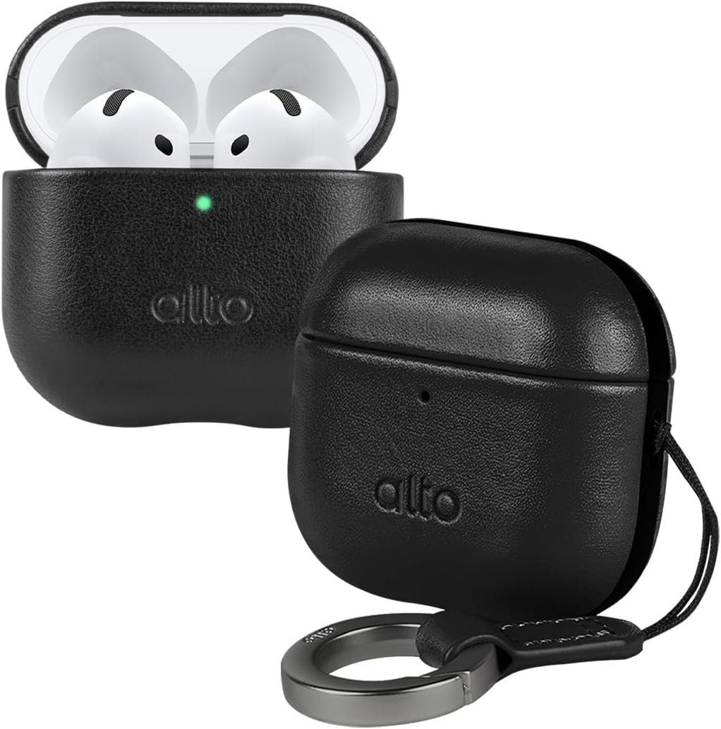 Alto Case for AirPods 4 - Luxurious Italian Leather Protection