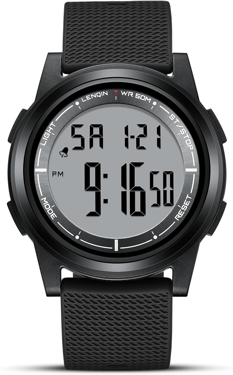 BIDEN Waterproof LED Sports Watch for Men