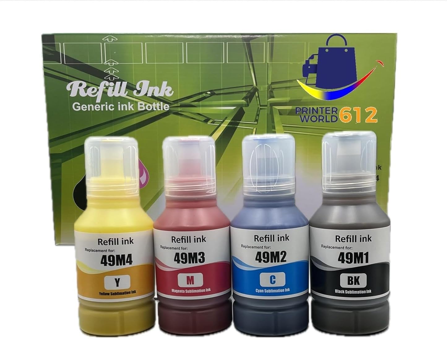 Vivid Sublimation Ink for Epson F170/F570