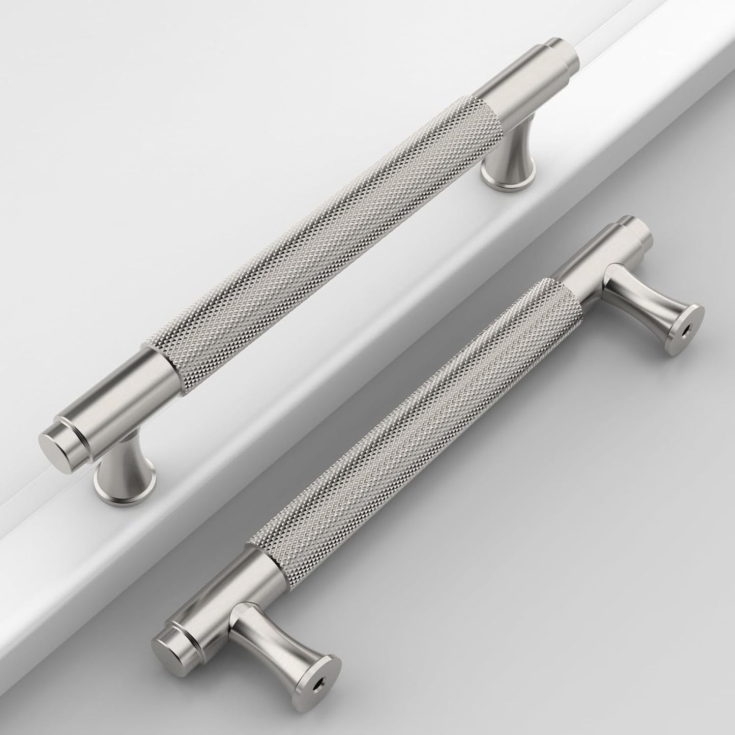 10 Pack 5 in Brushed Satin Nickel Cabinet Pulls for Kitchen