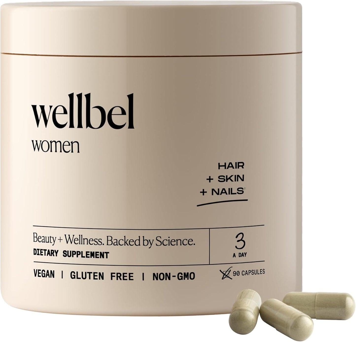 WELLBEL Women Clean Supplement - Hair, Skin, Nails Boost