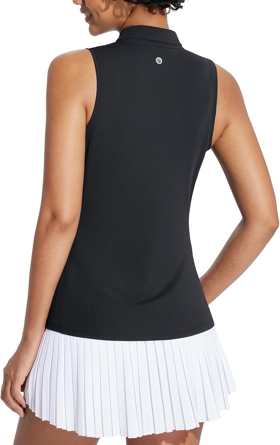 Baleaf Women's Golf Shirts Sleeveless Tennis Polo Racerback Tops