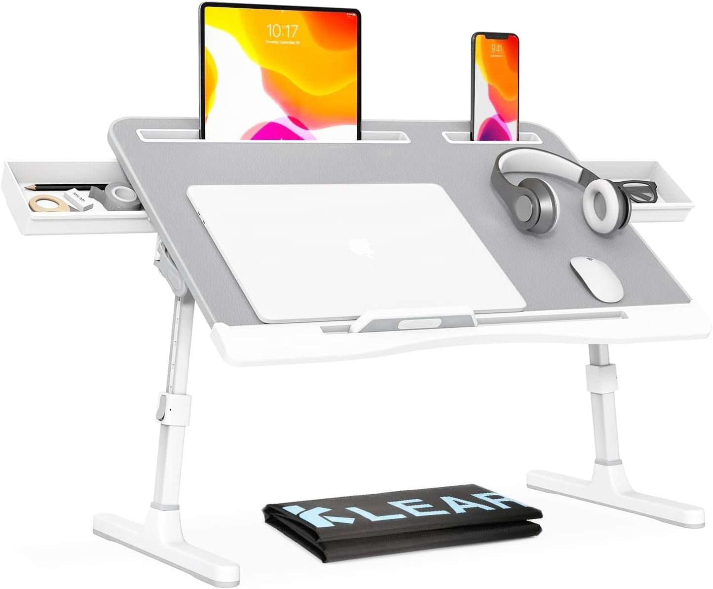 KLEAR Foldable Laptop Bed Tray - Ultimate Comfort