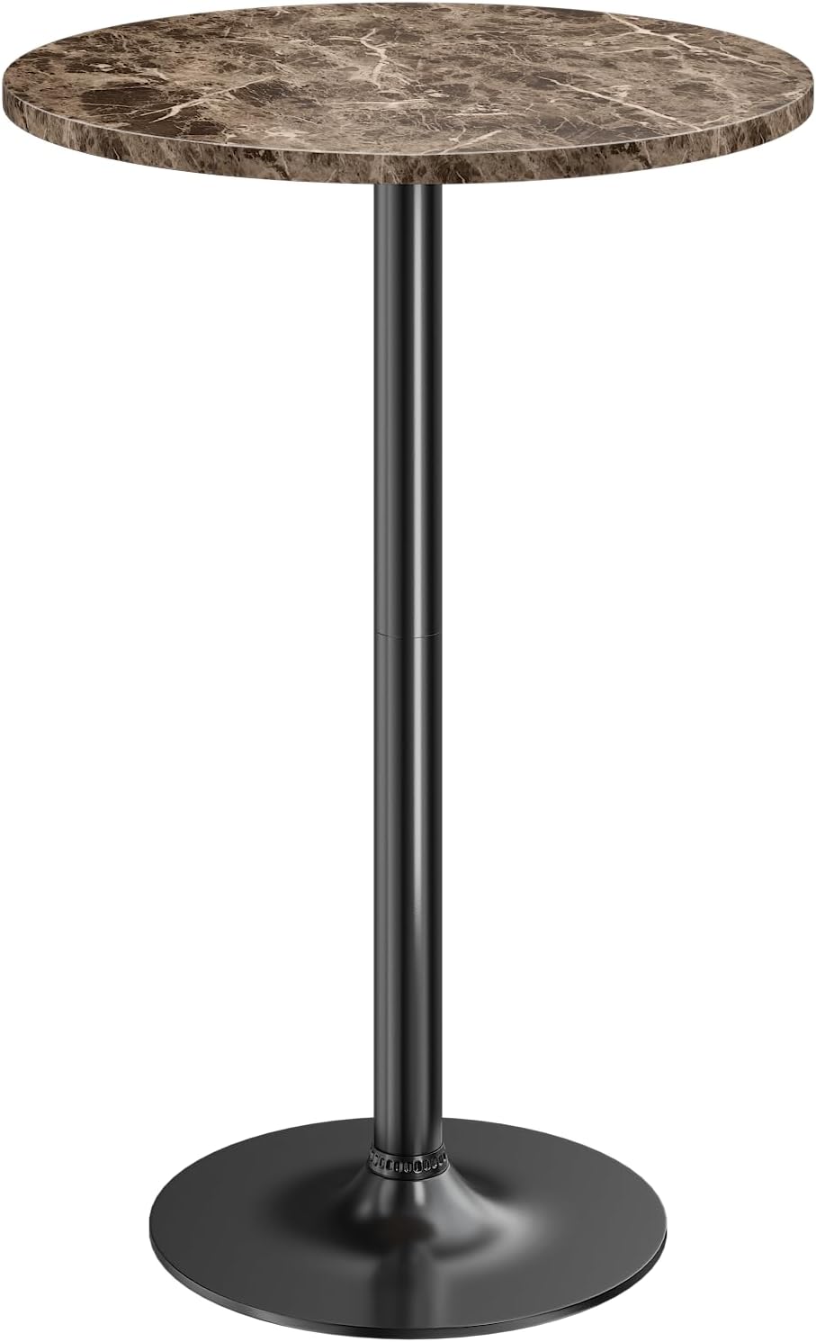 Furmax Bistro Pub Table Round Bar Height for Stylish Gatherings