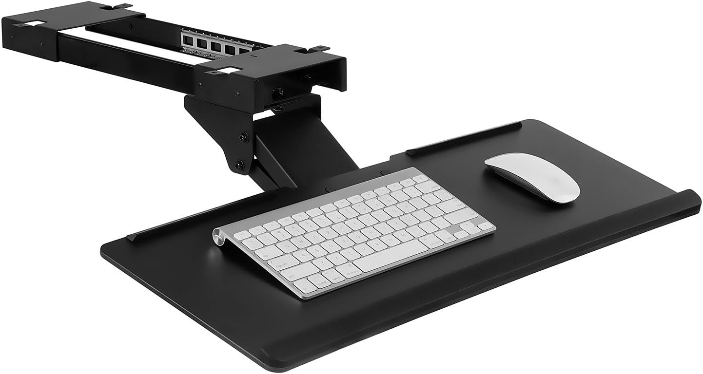 Mount-It! Ergonomic Keyboard Tray with Gel Wrist Pad