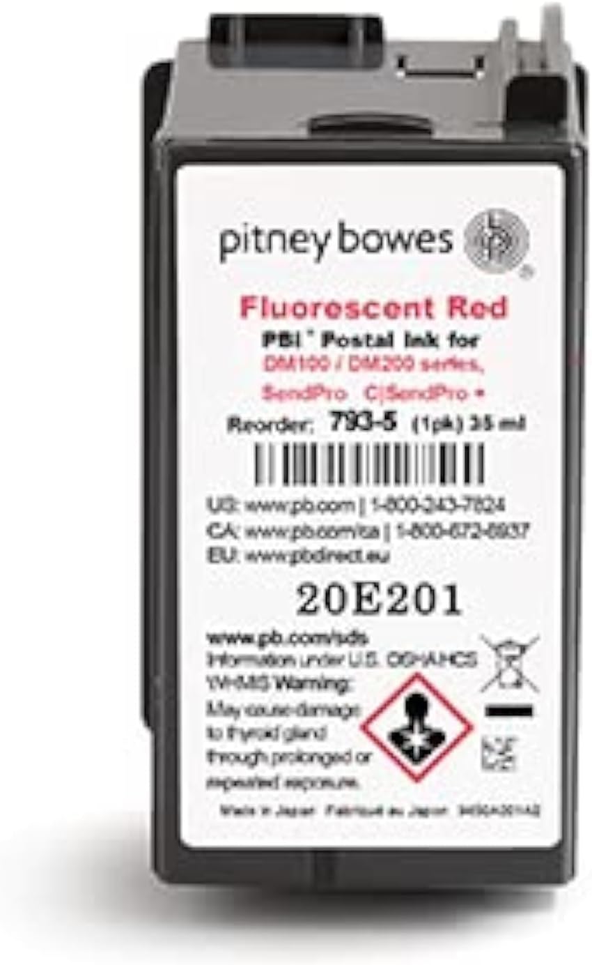 Pitney Bowes 793-5 Ink Cartridge for DM100 and SendPro