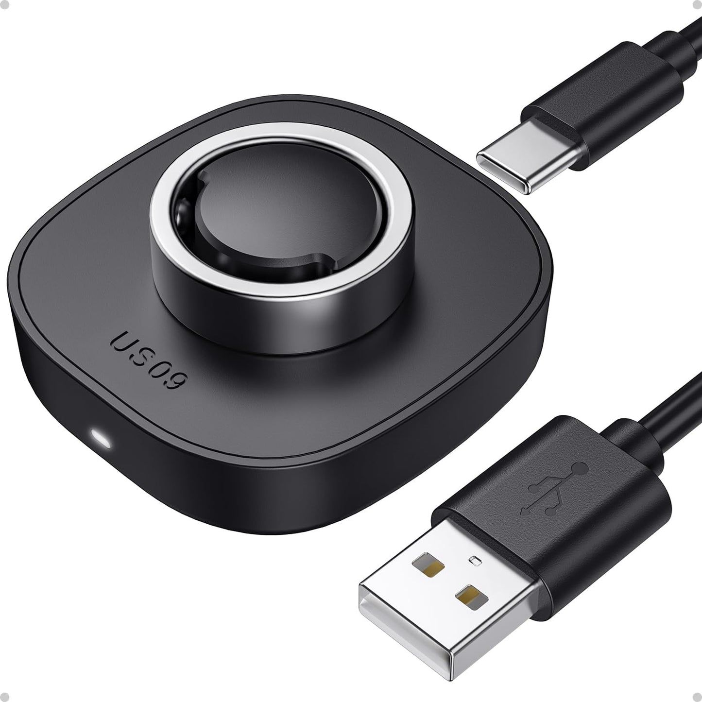 Travel-Friendly Smart Ring Charger for Oura Ring Gen3 Size 10