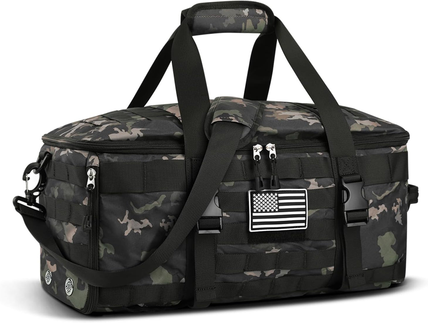 ETRONIK Tactical Duffle Bag Backpack with Shoe Compartment