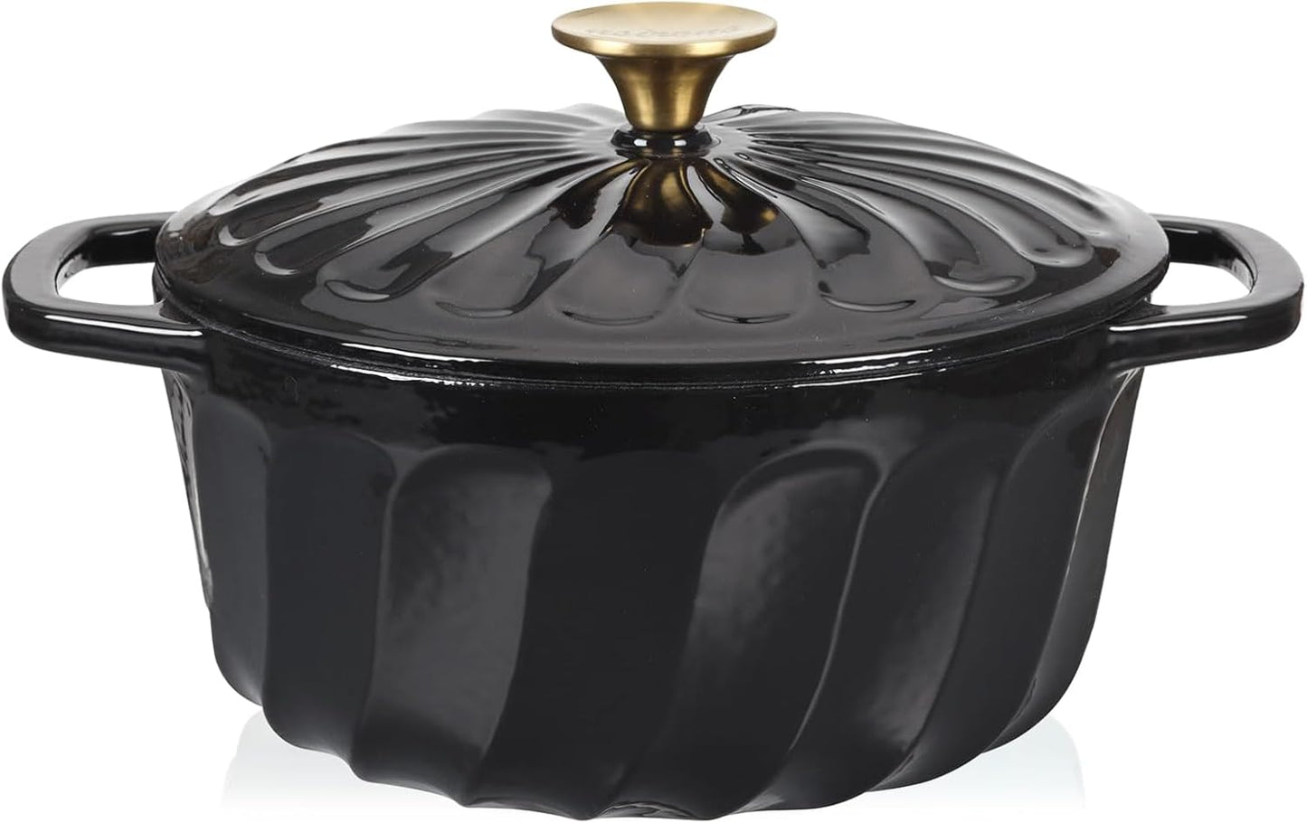 Enameled Cast Iron Dutch Oven for Versatile Cooking and Baking