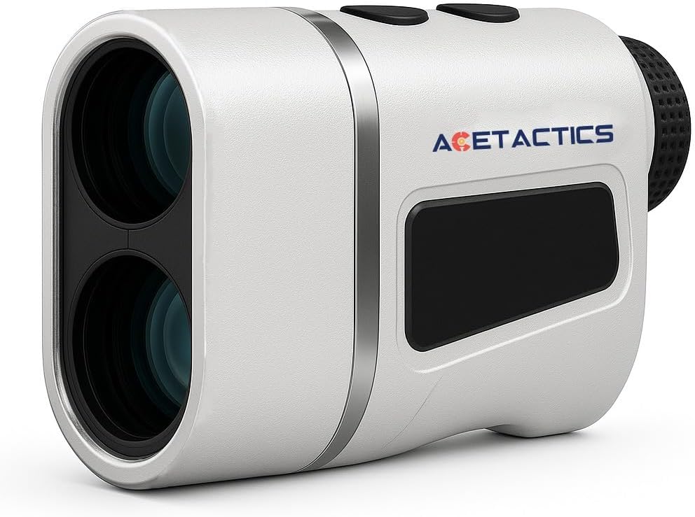 ACETACTICS Golf Rangefinder: 7X Magnification & 1200 Yards Laser