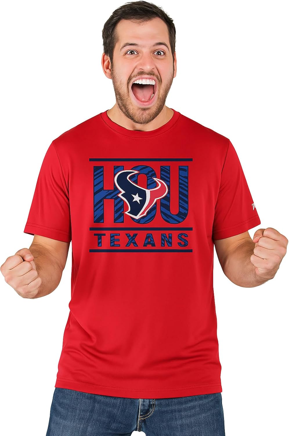 Zubaz NFL Men's Short Sleeve Team Graphic T-Shirt for Fans