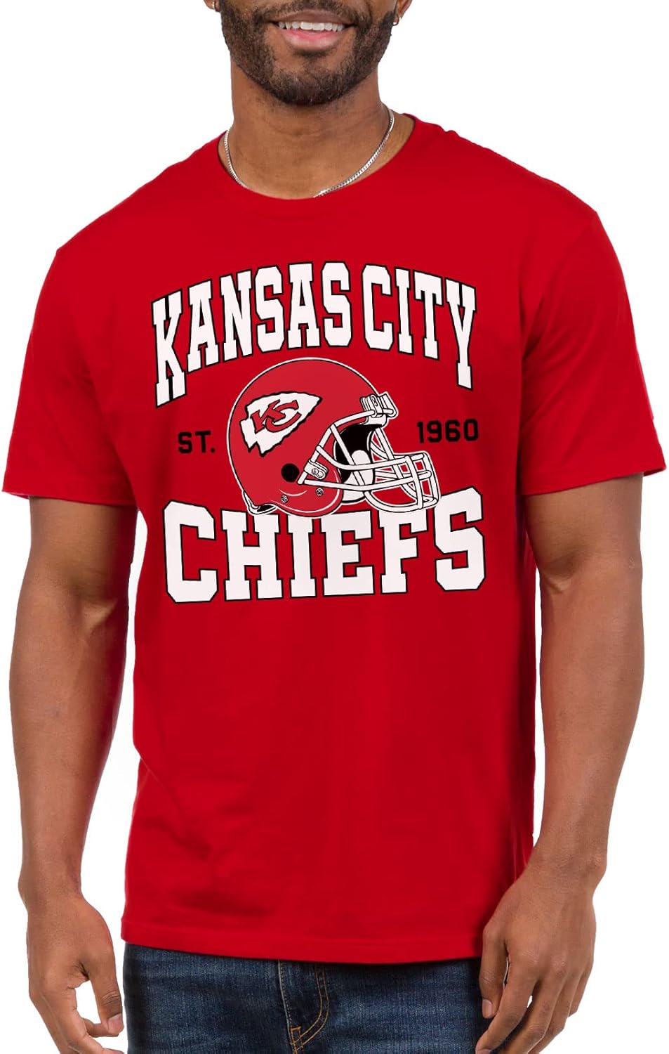 Kansas City Chiefs Short Sleeve Fan Shirt for Men and Women
