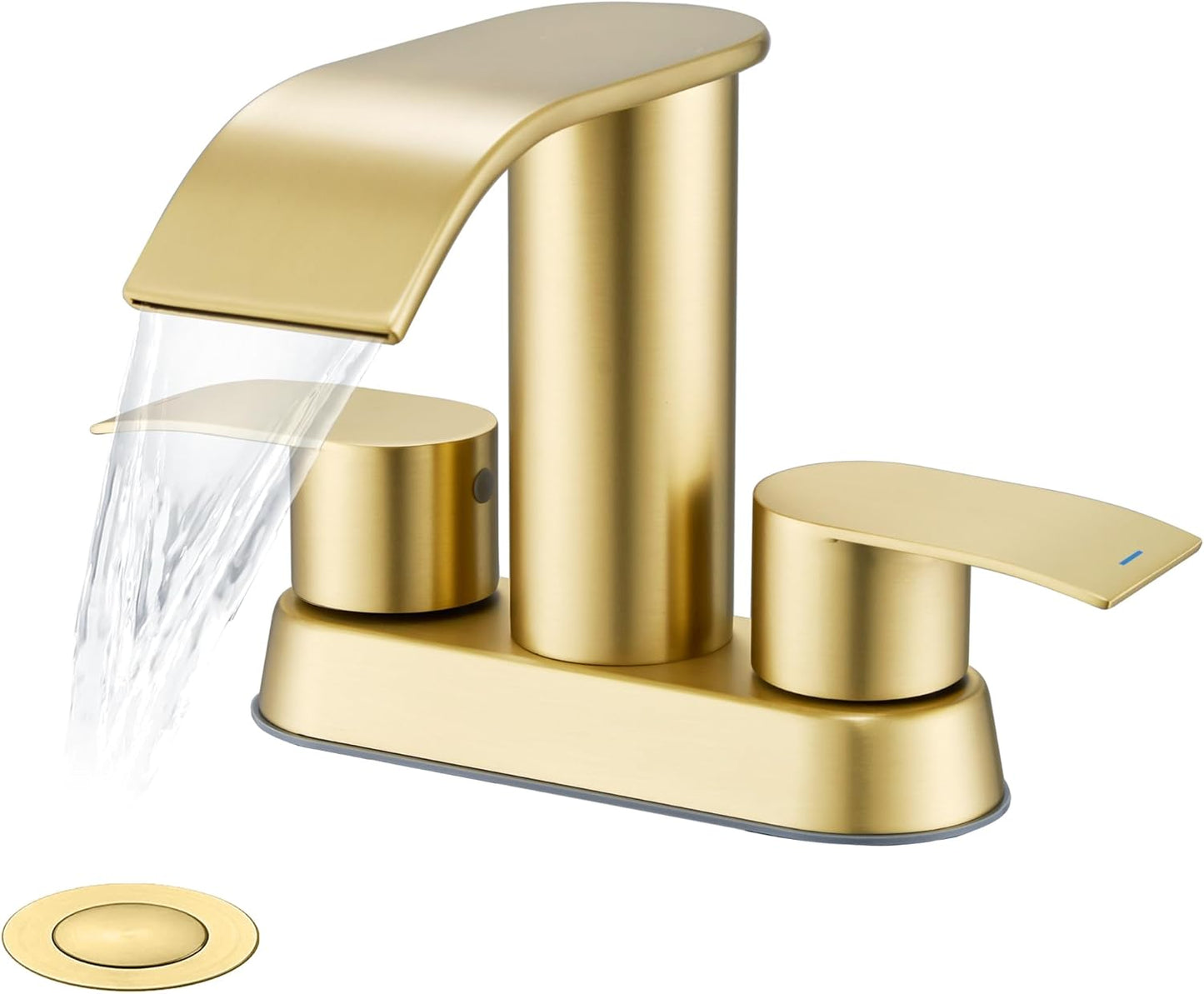 Ultimate Unicorn Bathroom Faucet for Sink in Brushed Gold Finish
