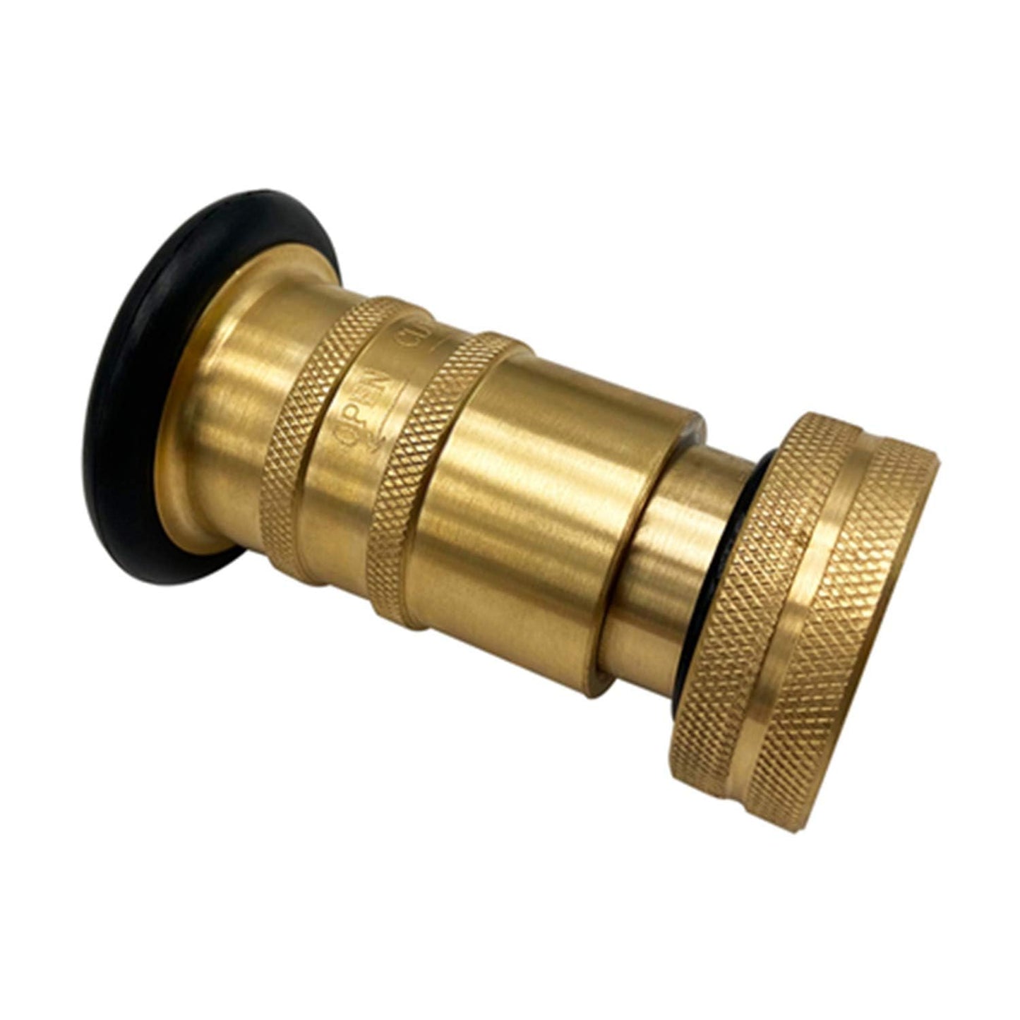 SAFBY Fire Hose Nozzle Brass Spray Jet for Firefighters and Gardens
