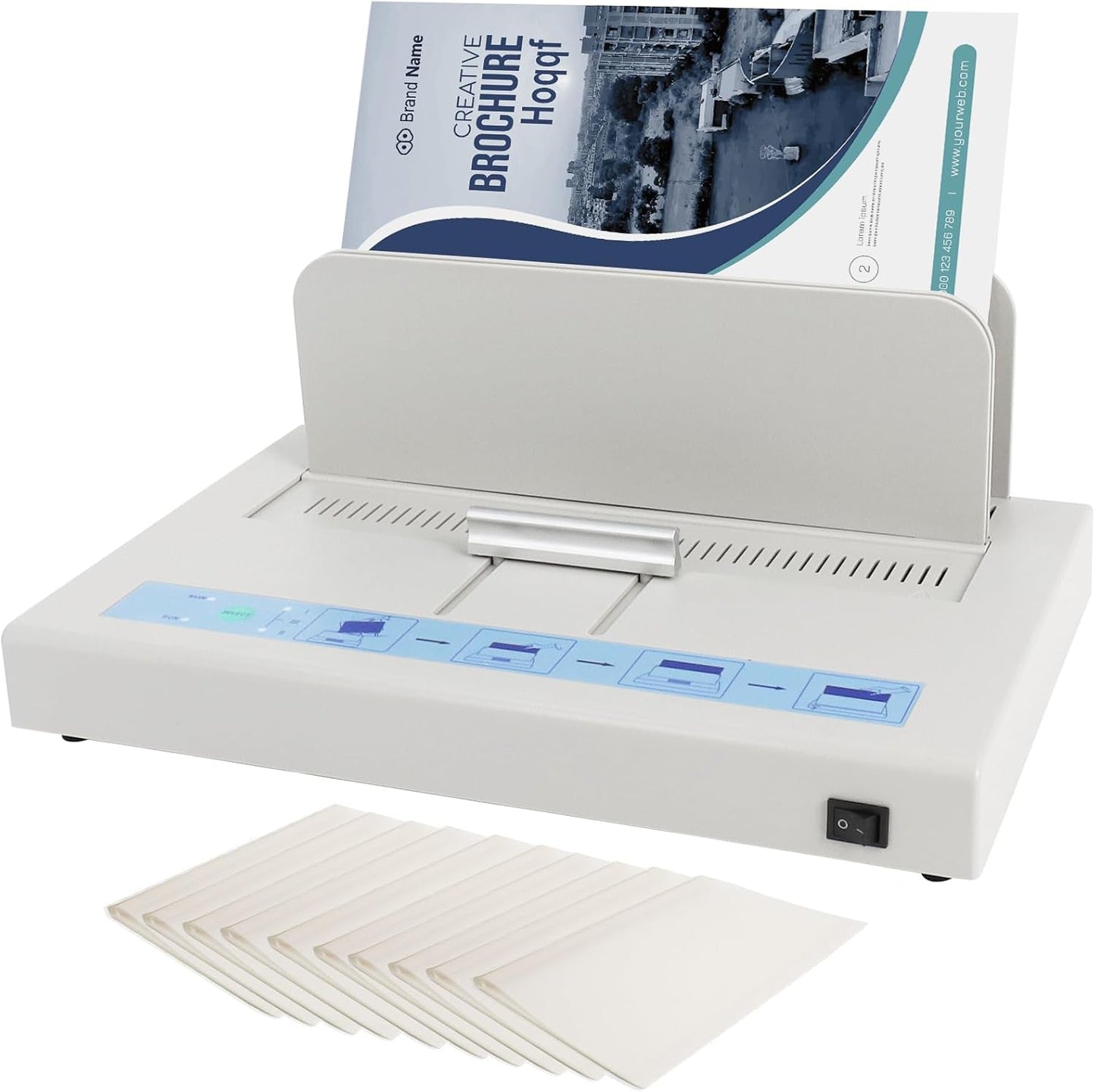 Thermal Binding Machine for 500 Sheets with 10 Covers Included