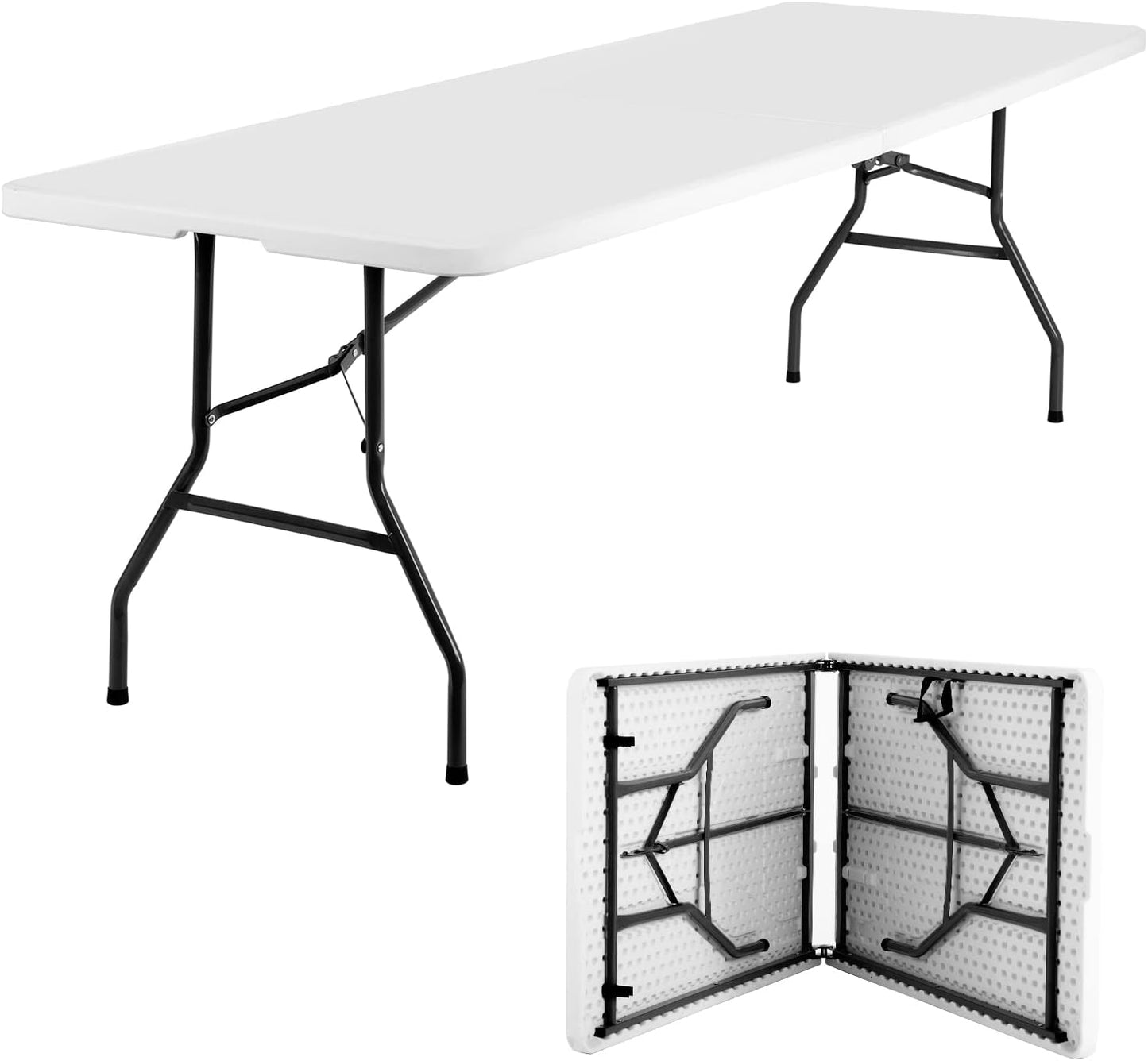 FDW Folding Half Portable Table for Events and Parties