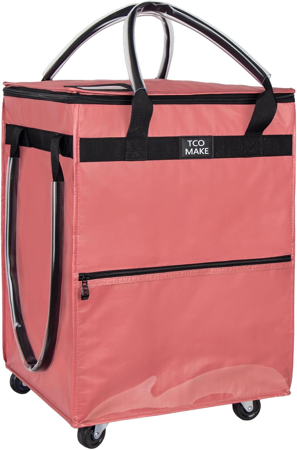 Reusable Grocery Bag on Wheels for Effortless Shopping Trips