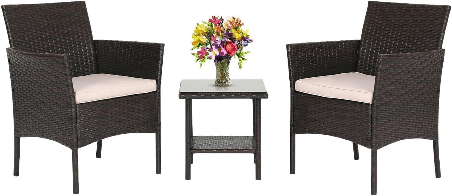 FDW Patio Bistro Conversation Set for Stylish Outdoor Relaxation