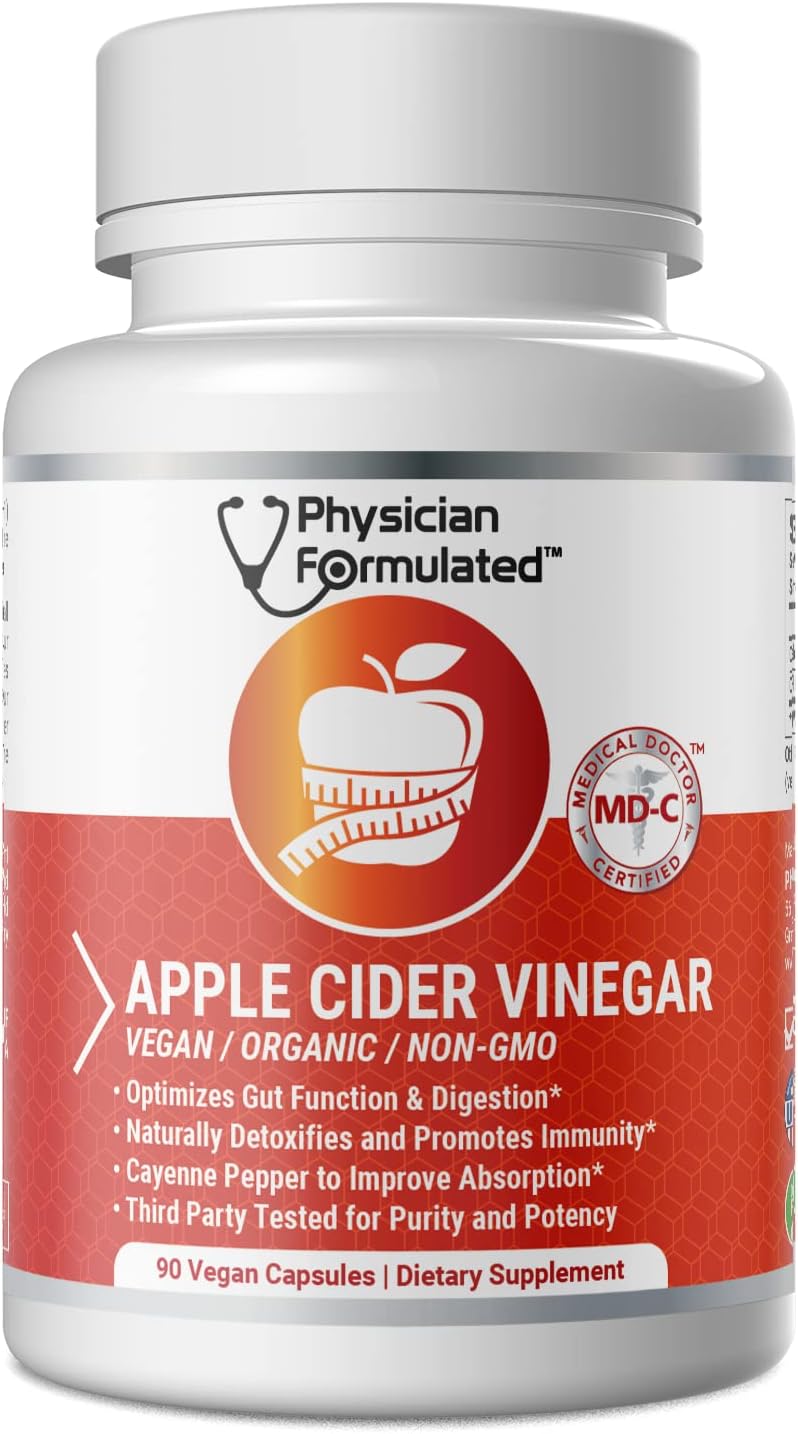 Organic Apple Cider Capsules: Fast Detox & Cleanse