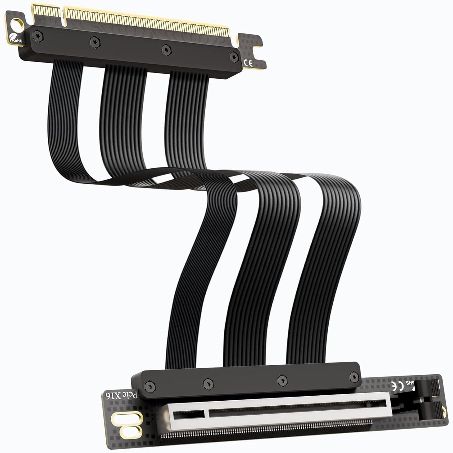 PCI-E 5.0 Riser Cable for High Speed GPU Extension - 20cm