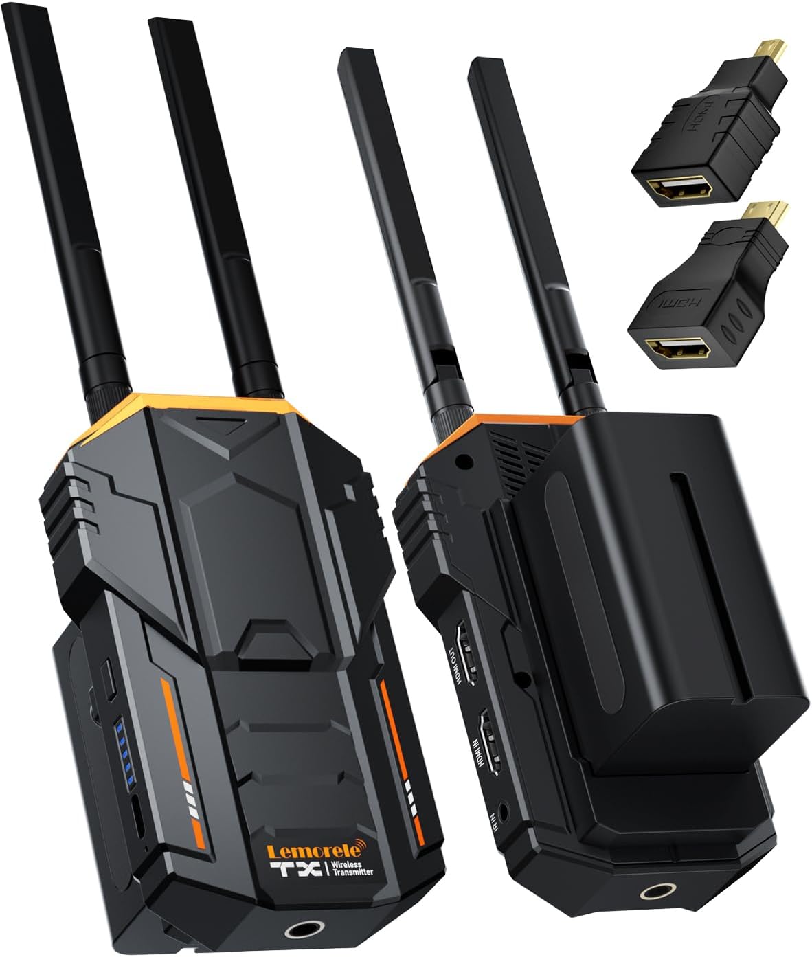 Wireless HDMI System: 656FT Range, 1080P HD, Loop Out - Perfect for Media Pros!