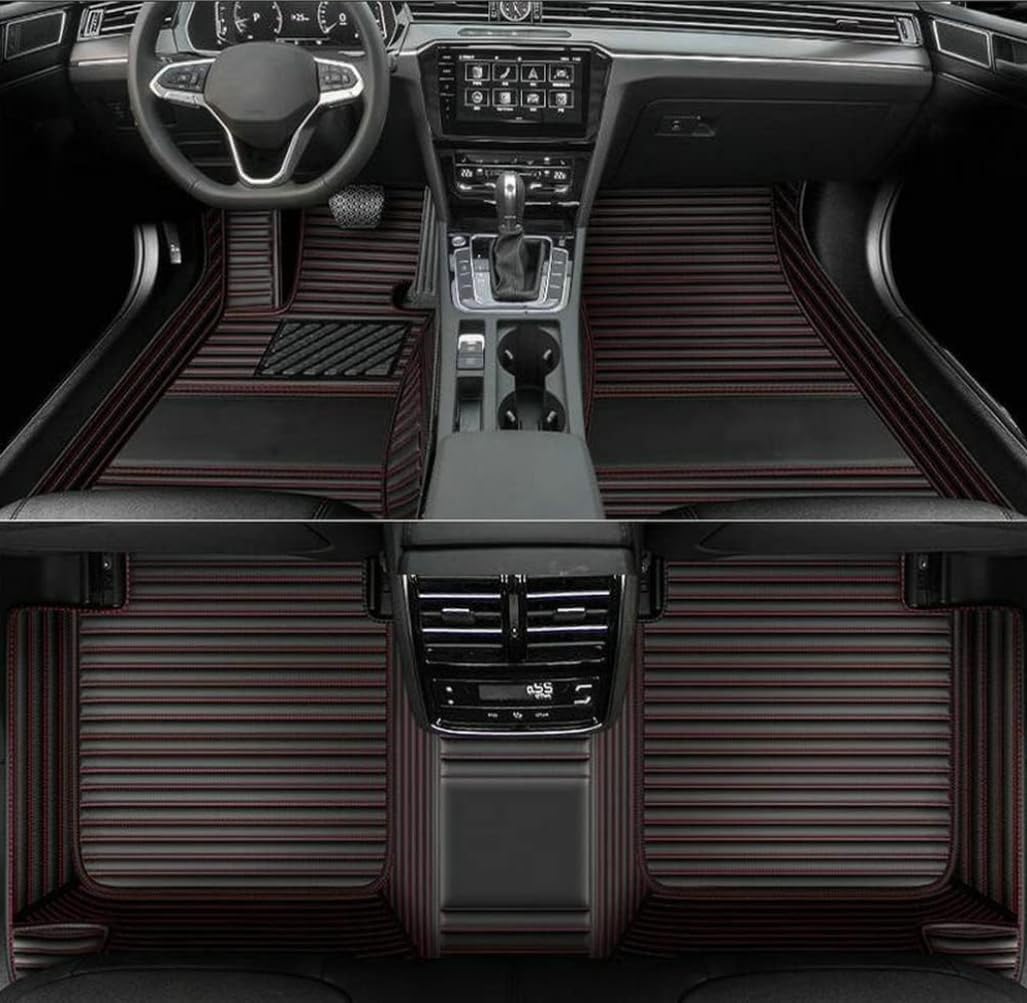Luxury Leather Car Floor Mats Custom Fit for Most Vehicles