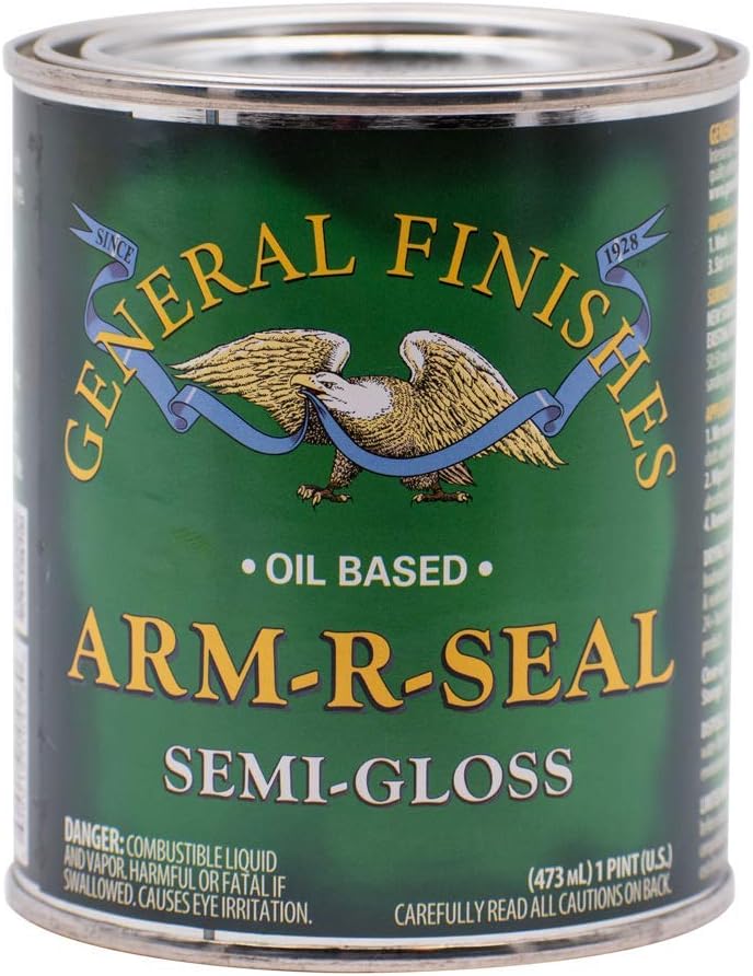 General Finishes Arm-R-Seal Oil Based Topcoat for Durable Finish
