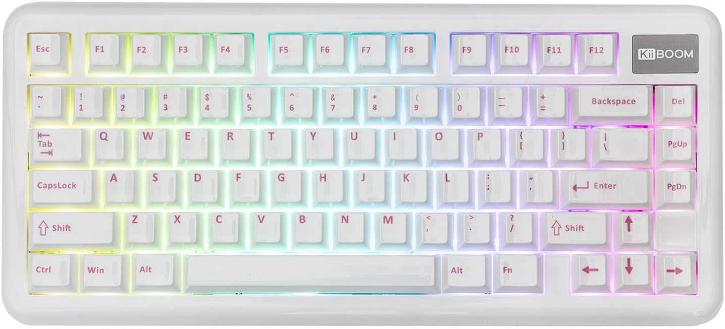 KiiBoom Phantom81 Lite 75% Gasket Mechanical Keyboard Review