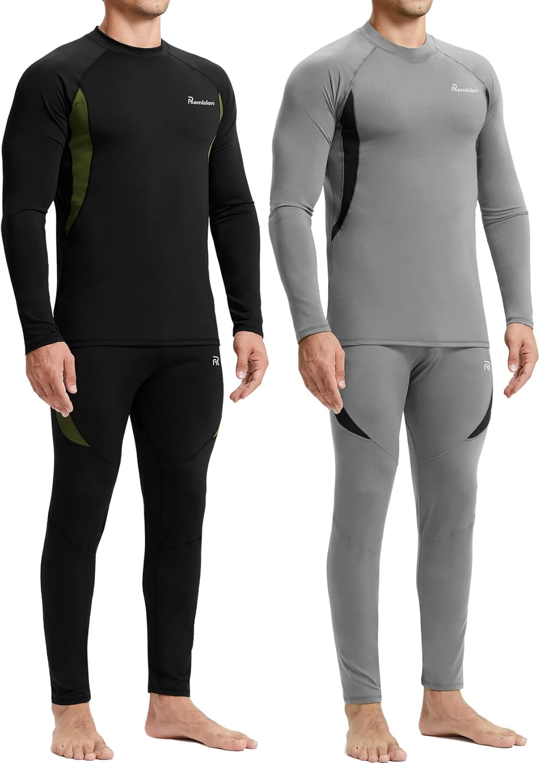 Thermal Underwear for Men Long Johns Fleece Lined Set XS-4XL