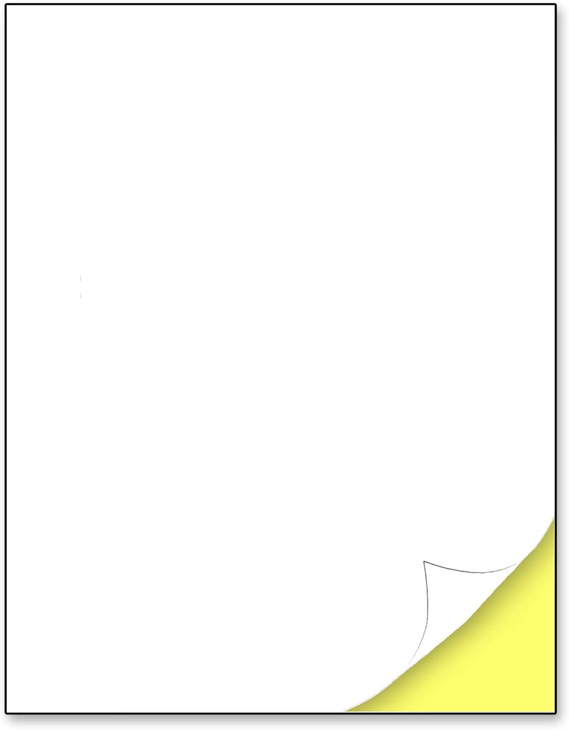 TownStix Printable White Sticker Paper - 30 Sheets - Matte Finish