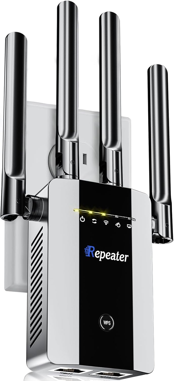 2025 New WiFi Extender Signal Booster for Long Range Internet
