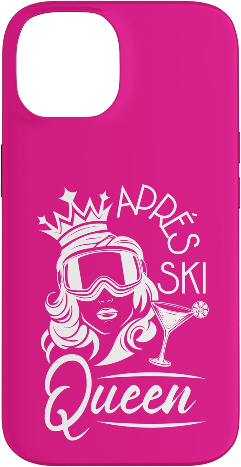 iPhone 14 Ski Bunny Case - Fun Girly Designs