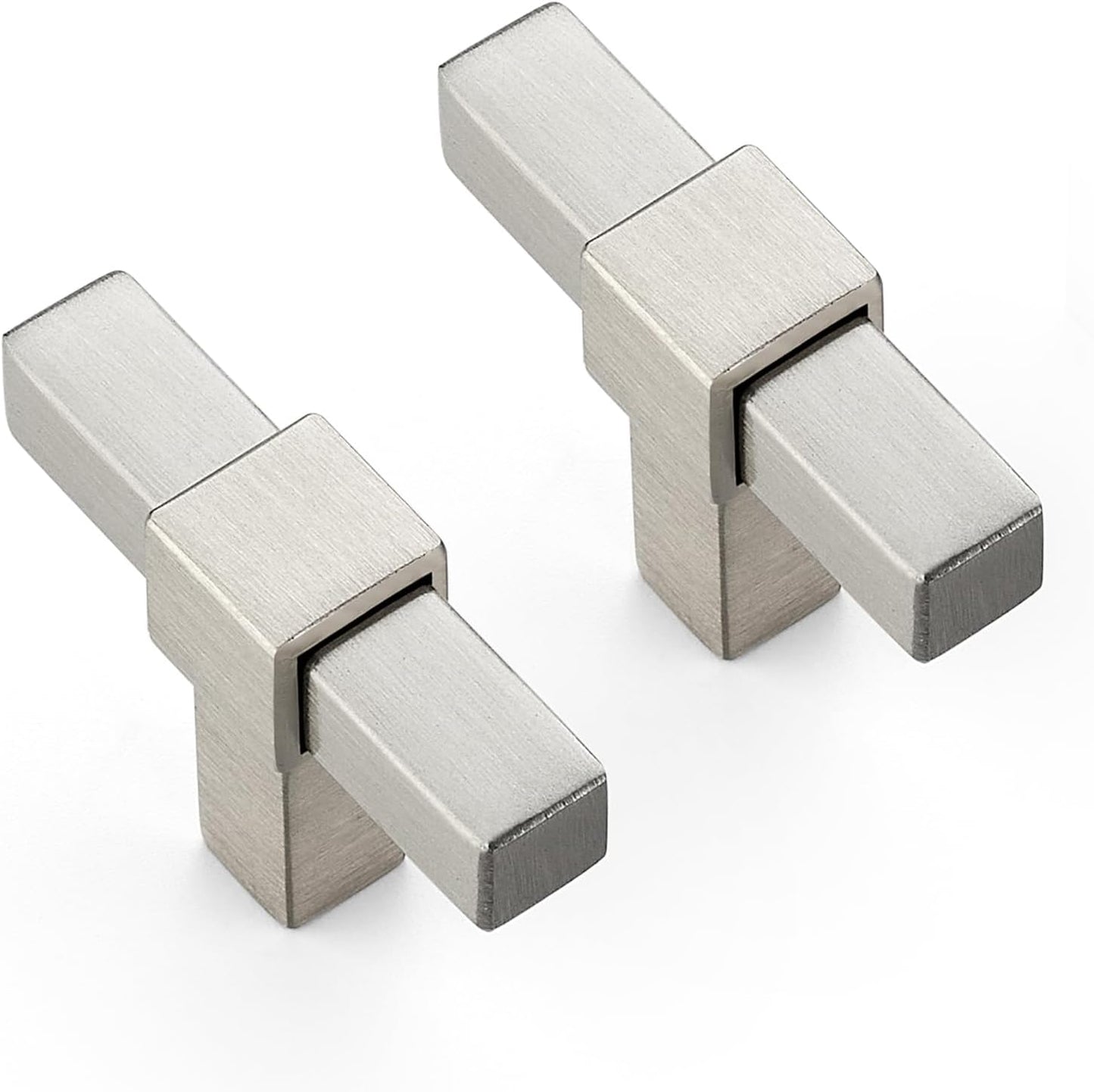 15 Pack Brushed Nickel Cabinet Knobs for Kitchen and Dressers