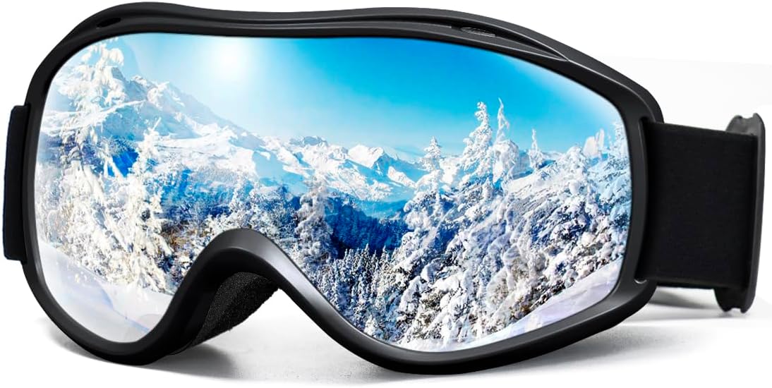 SPOSUNE Anti-Fog OTG Ski Goggles - Clarity & Comfort