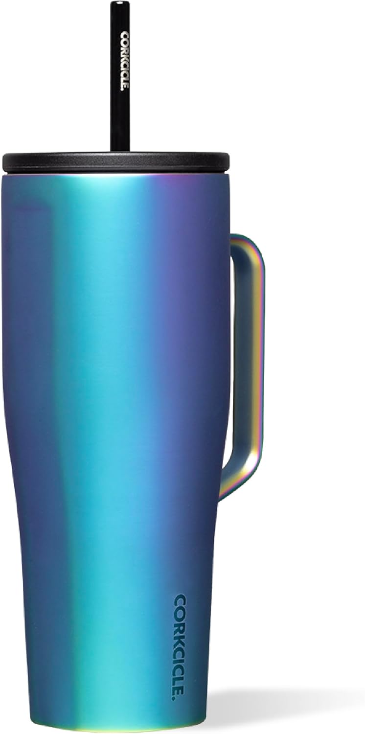 Corkcicle Cold Cup XL Insulated Tumbler with Handle & Straw