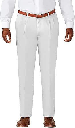 Haggar Men's Work to Weekend Classic Fit Pleat Pants Review
