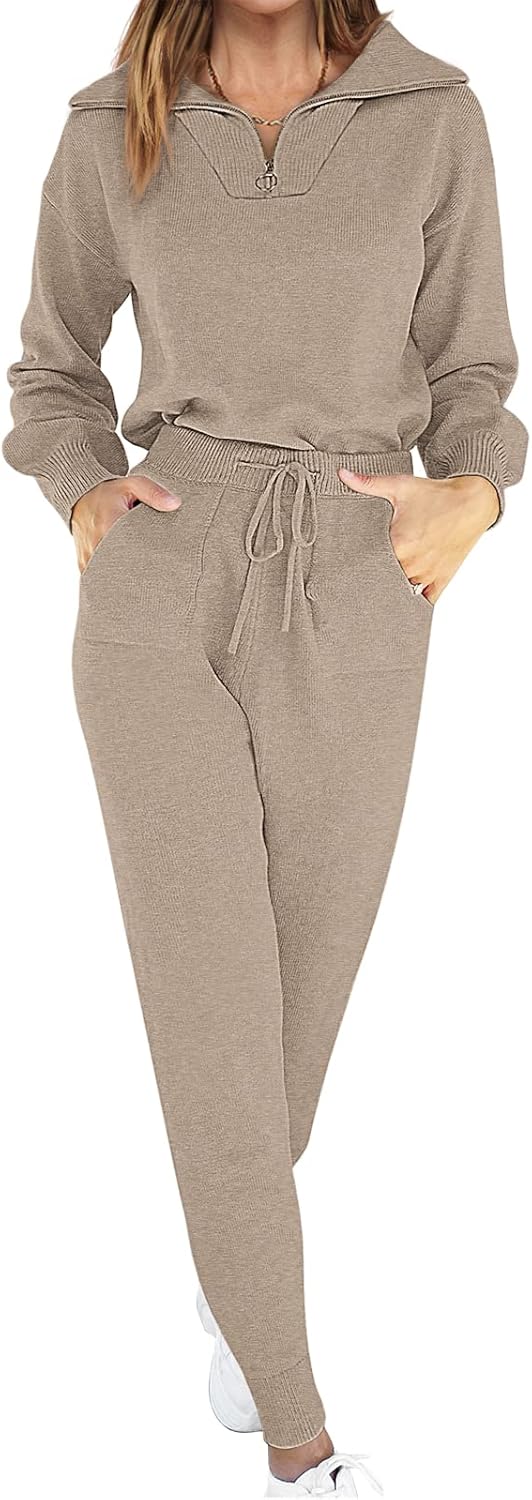 Stylish Women's Two Piece Outfits for Travel and Lounge Wear