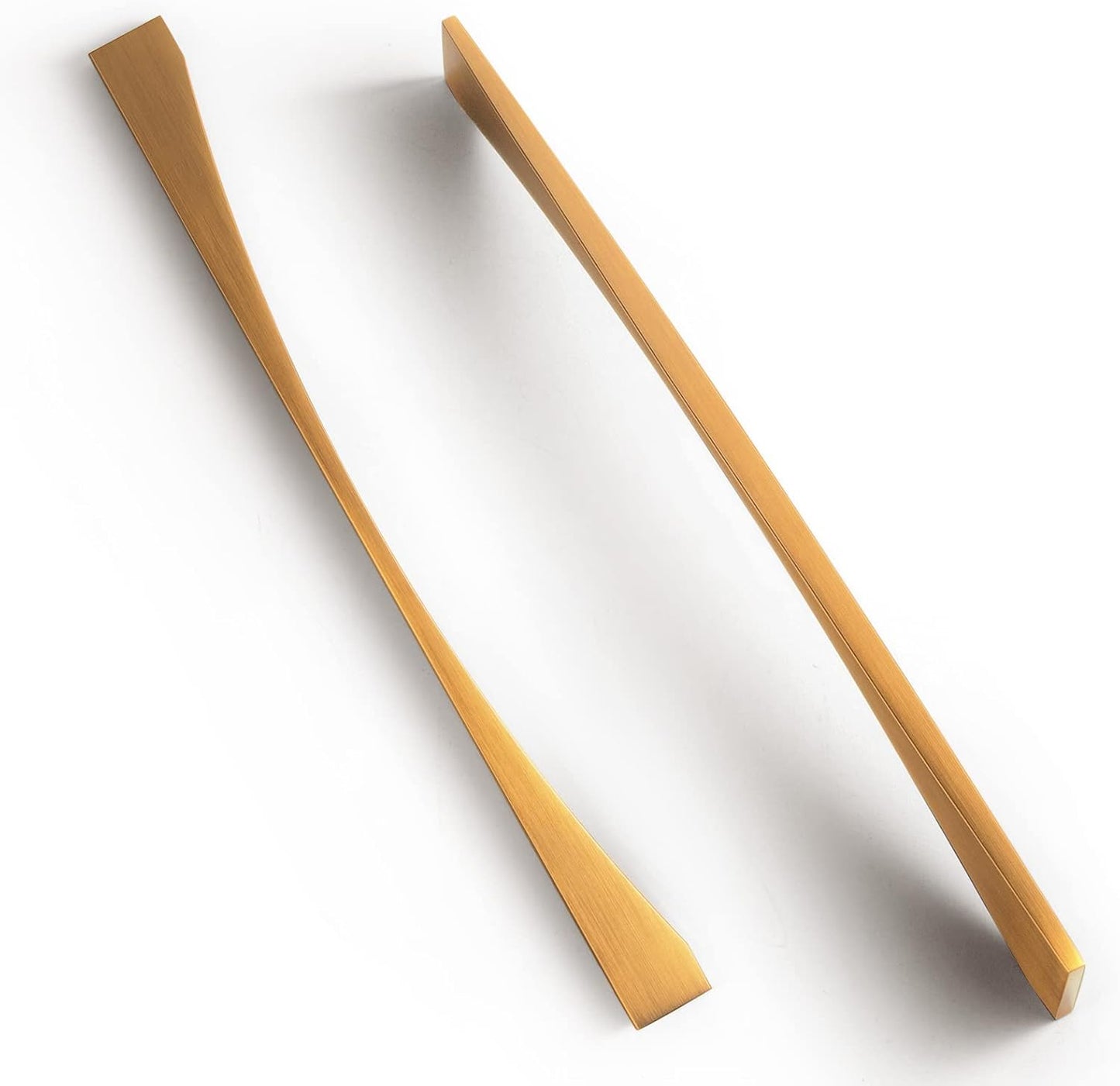 Goo-Ki Brushed Dark Brass Cabinet Pulls for Modern Furniture